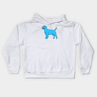 Blue Labrador Kids Hoodie